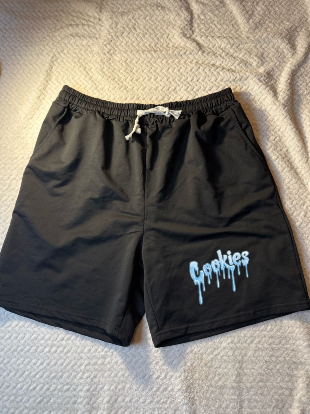 🍪 All-Black Drawstring “Cookies” MENS SX XL